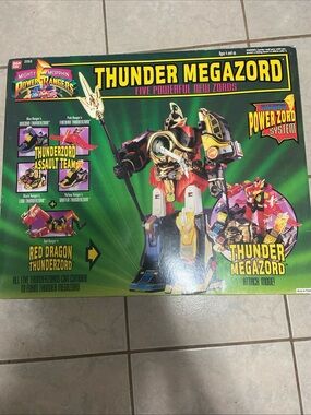 Power Rangers Thunder Megazord #2263 Bandai New in Original Box Vintage 1994